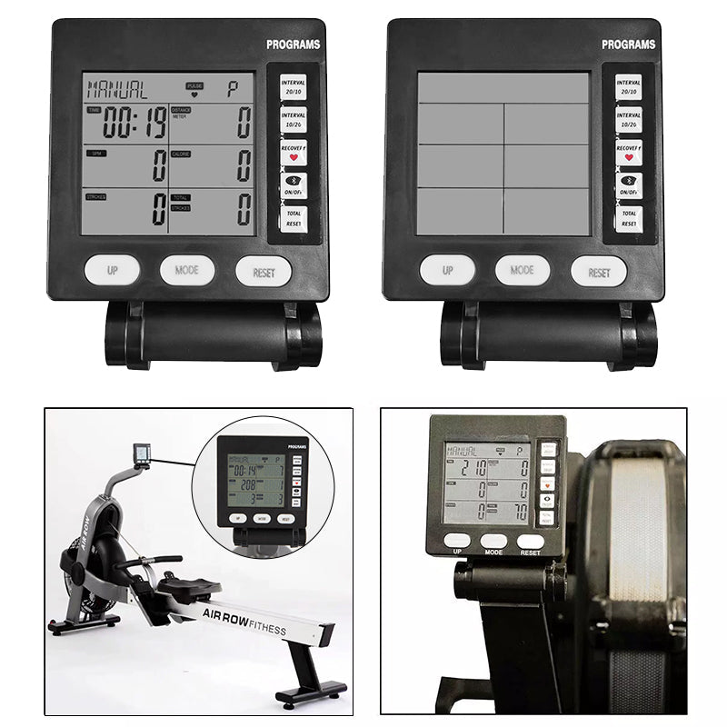 New Multifunctional Rowing Machine Counter Durable Easy To Install Suitable For Office And Hotel Workouts.