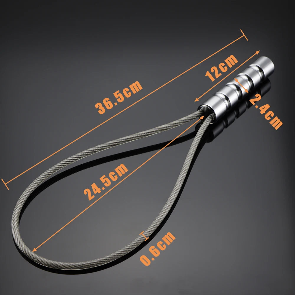 Bdsm Metal Wirerope Whip For Adult Games And Couples Sm Gear Toys