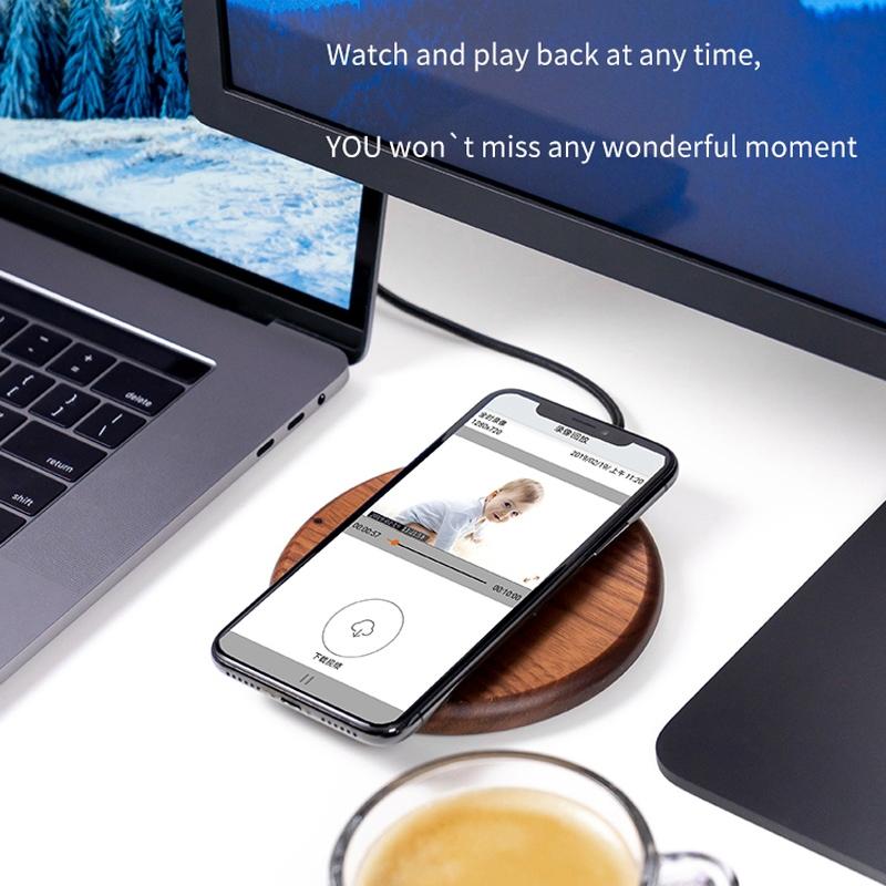 Wireless Wifi Surveillance Camera With Wide Angle And Motion Detection