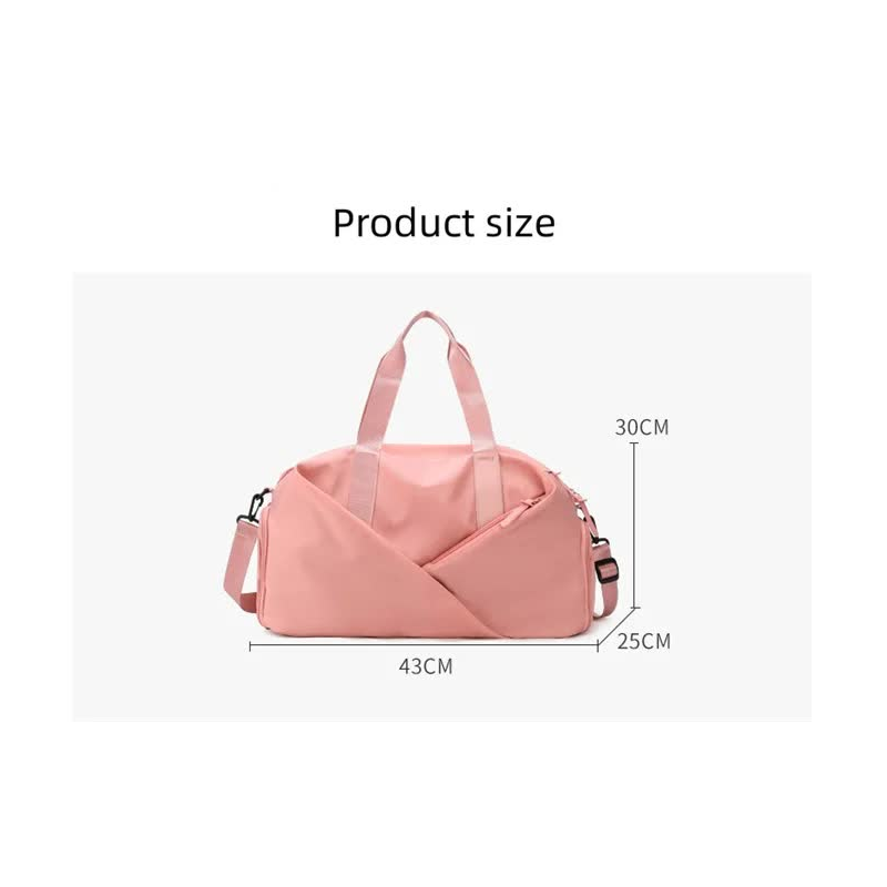 Elosung Nevy Blue Stylish Gym Travel Bag With Shoe Compartment Lightweight And Durable Design