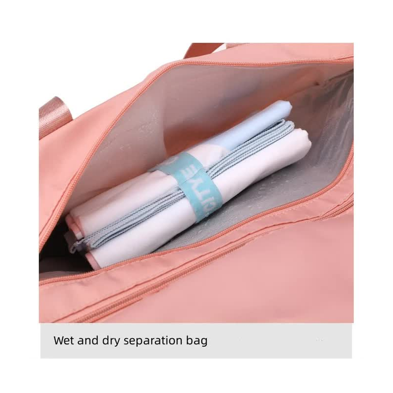 Elosung Nevy Blue Stylish Gym Travel Bag With Shoe Compartment Lightweight And Durable Design