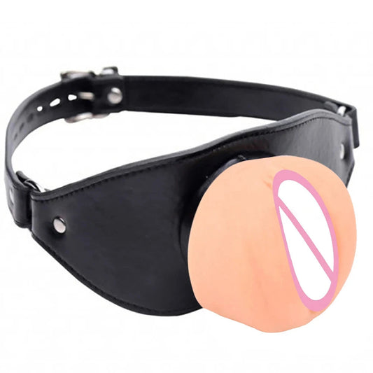 Bondage Belt Latex Mouth Gag Plug Oral Restraint Realistic Dildo Flexible Sizes Bdsm Adult Sex Flirt Love Slave Balls To