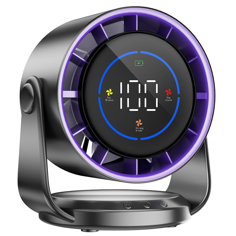 100 High Speed Circulating Fan For Home With 6 Inch Digital Display And Turbo Desktop