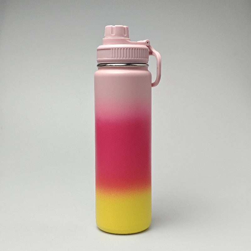 304 Stainless Steel Double Layer Vacuum Portable Household Thermos Cup