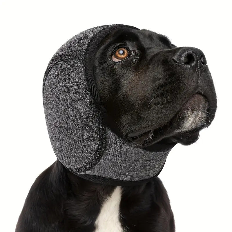 Waterproof Dog Ear Muffs: For Swimming/Grooming Noise Cancelling Calming (Anxiety Relief & Shock Prevention)