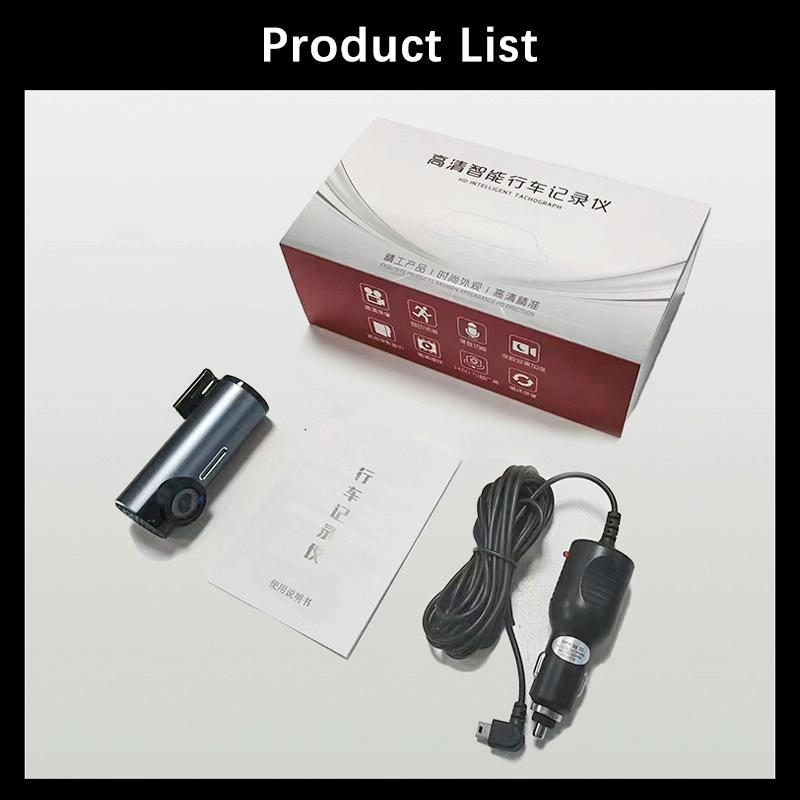 1080P High Definition Wireless Car Dash Camera With Night Vision