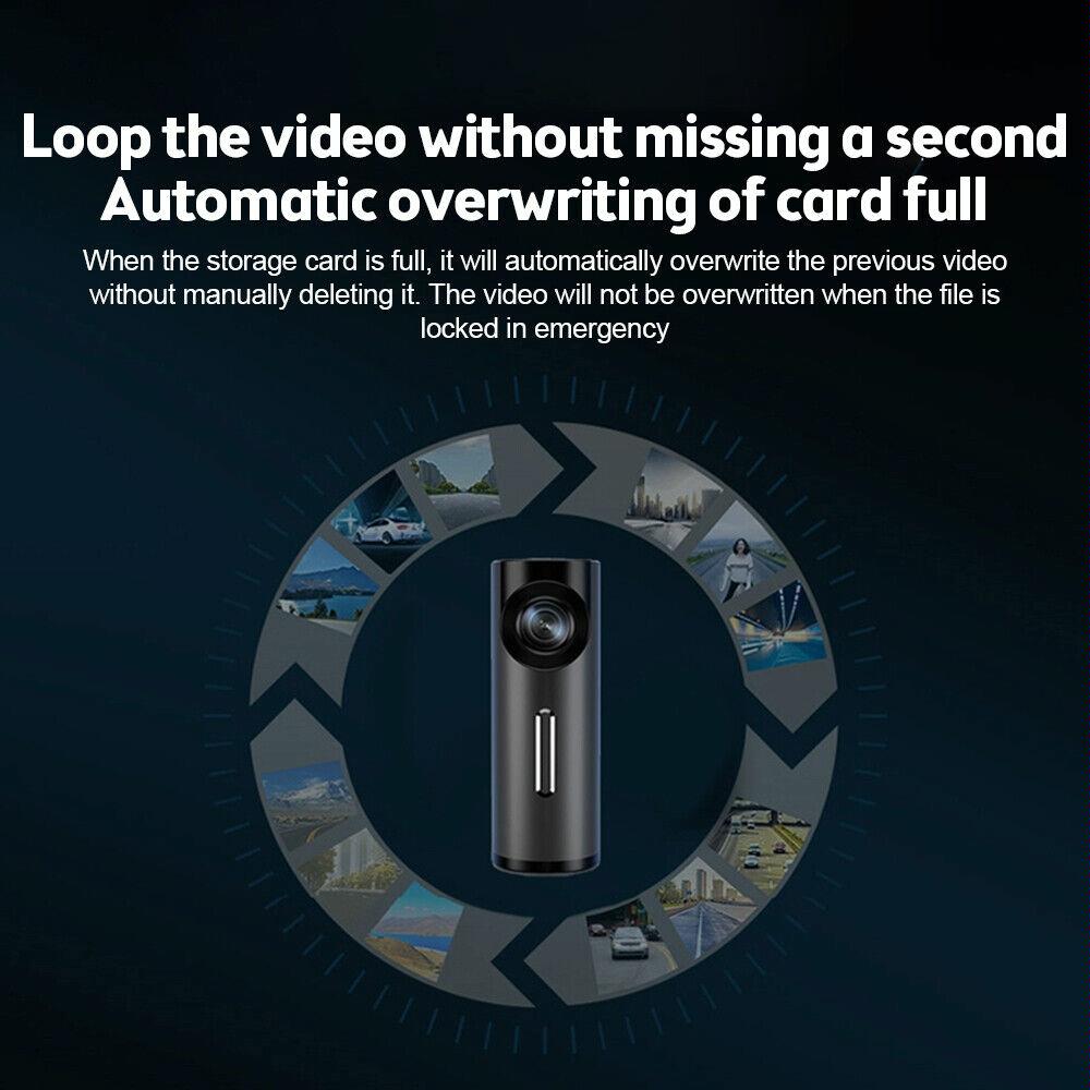 1080P High Definition Wireless Car Dash Camera With Night Vision