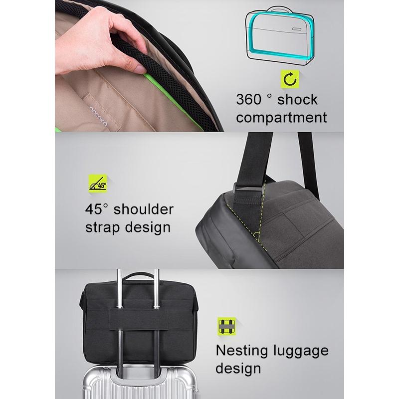 15.4 Inch Multi Functional Business Portable Computer Bag 13L Cc03 Series
