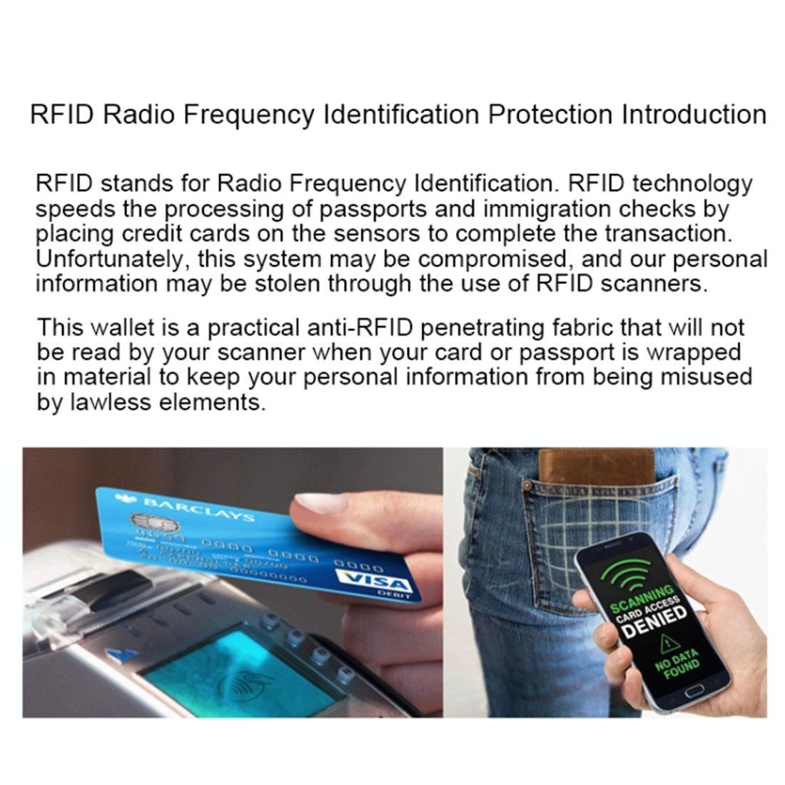 Pack Of 10 Rfid Blocking Aluminum Foil Card Holders 9.1 X 6.3 Cm