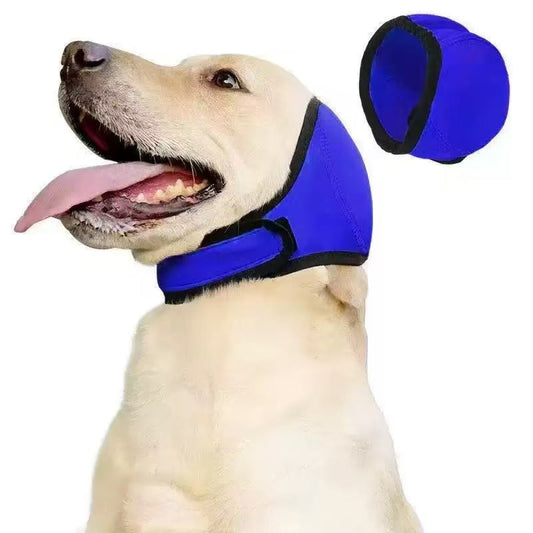 Waterproof Dog Ear Muffs: For Swimming/Grooming Noise Cancelling Calming (Anxiety Relief & Shock Prevention)