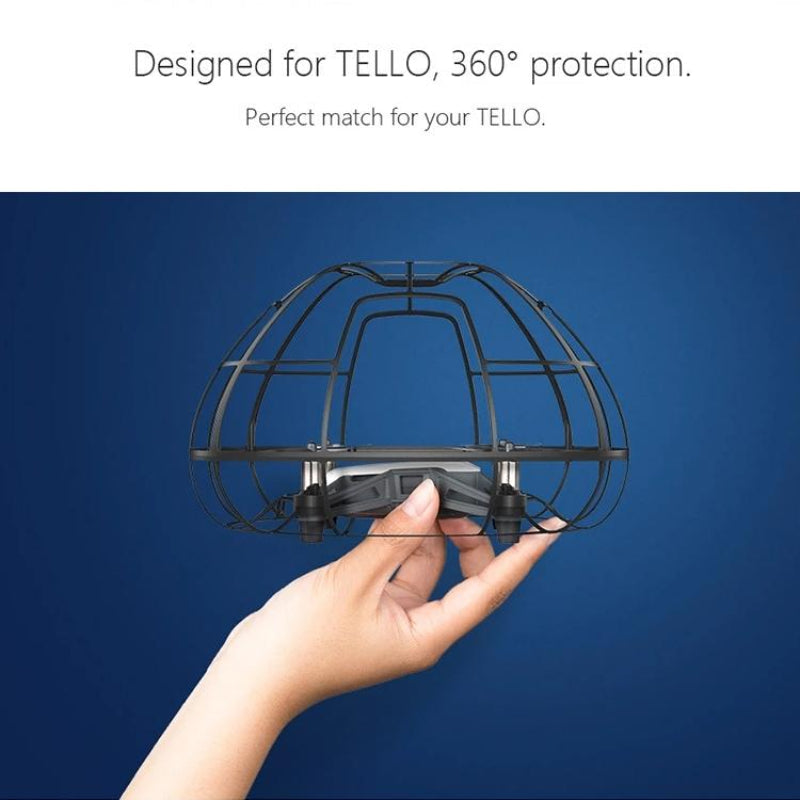 Protective Cage For Dji Tello Drone Durable Spherical Cover With Enhanced Safety