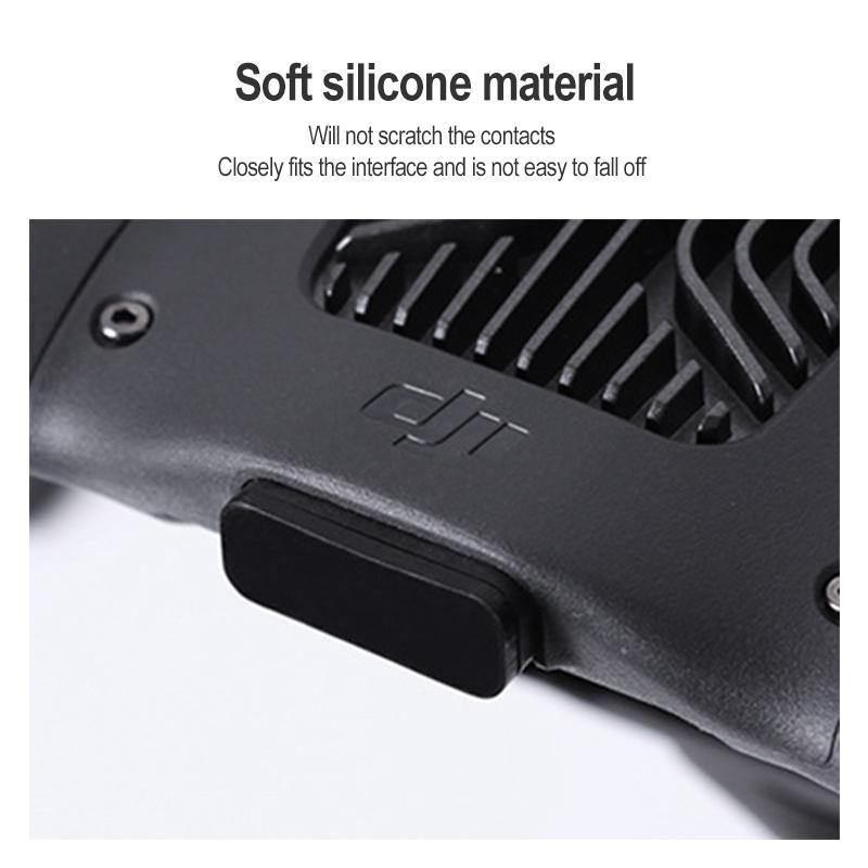 4 In 1 Silicone Dust Plugs For Dji Fpv Body And Battery Ports