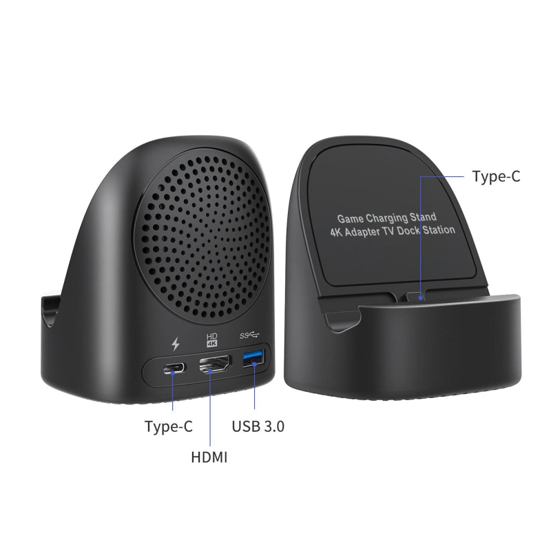 4K Tv Dock With Game Charging And Adapter