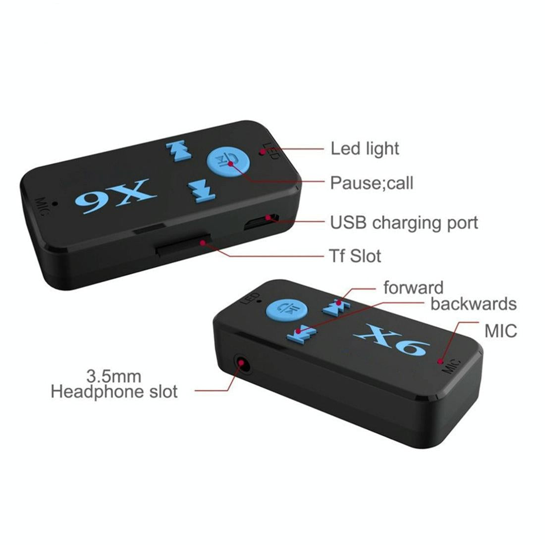 Wireless Bluetooth Music Receiver For Cars Version 4.1 With Hands Free Functionality