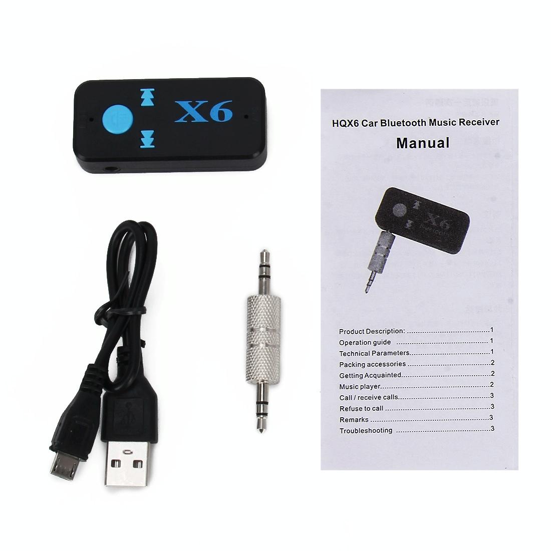 Wireless Bluetooth Music Receiver For Cars Version 4.1 With Hands Free Functionality