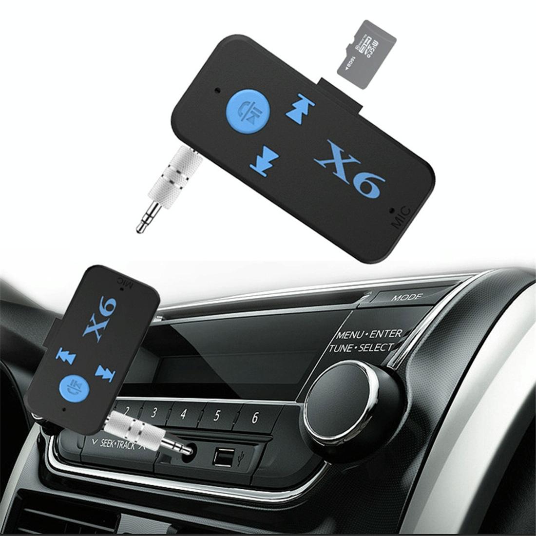 Wireless Bluetooth Music Receiver For Cars Version 4.1 With Hands Free Functionality