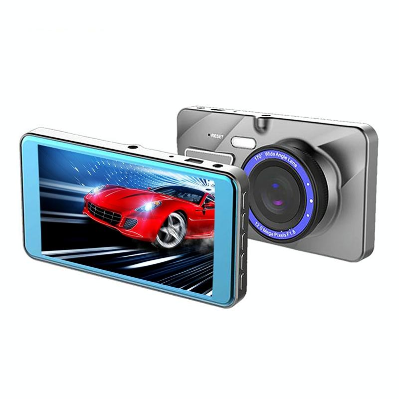Smart Car Dual Lens Video Camera Full High Definition 1080P Motion Detection