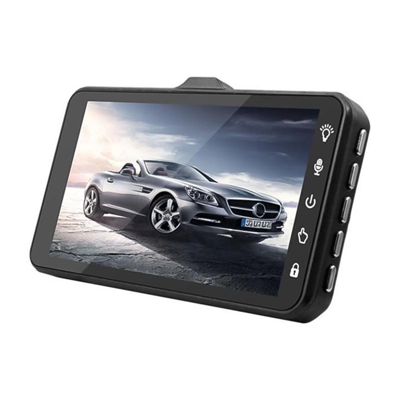 4 Inch Front And Rear Dual Recording Hd 1080P Night Vision Driving Recorder