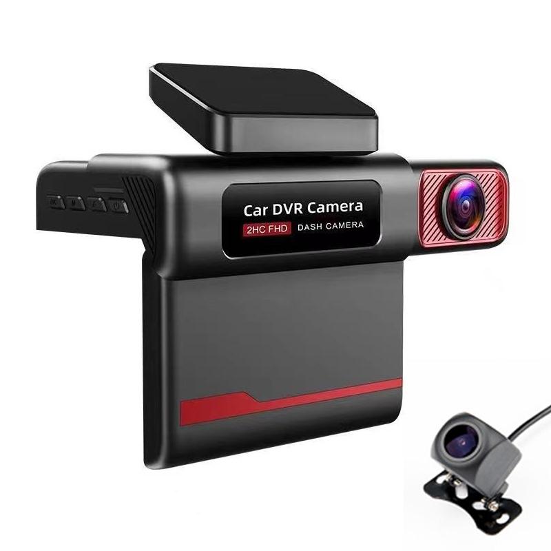 V9 Hd Three Inch Car Night Vision Driving Recorder With Rear Camera