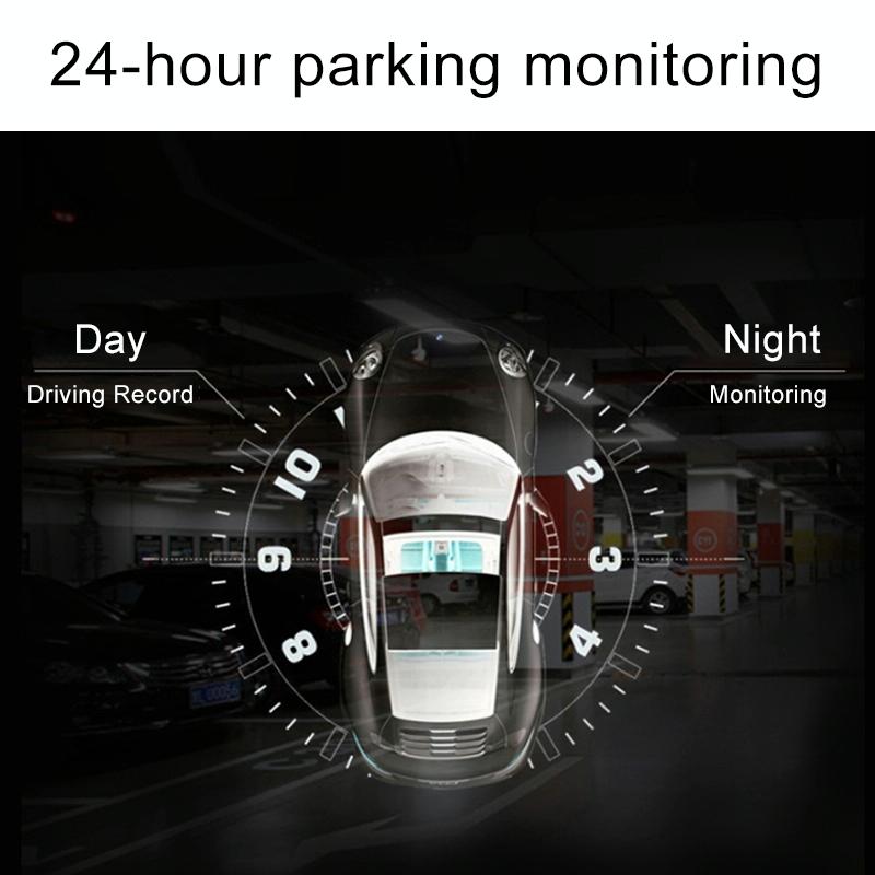 1080P High Definition Night Vision Driving Recorder With 4.5 Inch Display