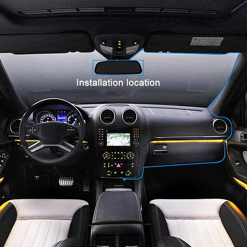 1080P High Definition Night Vision Driving Recorder With 4.5 Inch Display