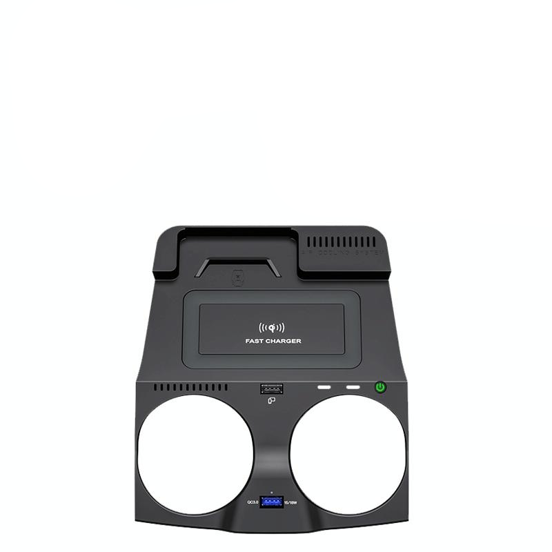 Car Qi Standard Wireless Charger 10W Quick Charging For Bmw M5 2018 2021