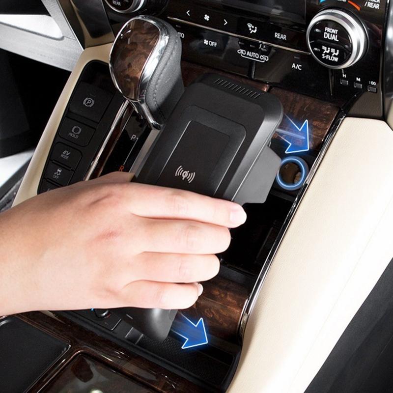 Wireless Charger For Toyota Alphard 2015 2021 Qi Standard 10W Charging Station