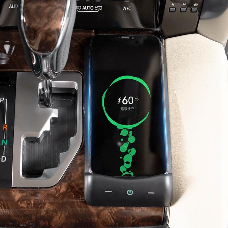 Wireless Charger For Toyota Alphard 2015 2021 Qi Standard 10W Charging Station