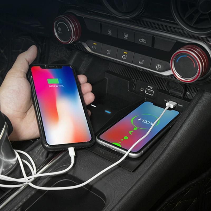 10 Watt Wireless Charger For Nissan Sylphy 2020 To 2022 Qi Standard Quick Charging