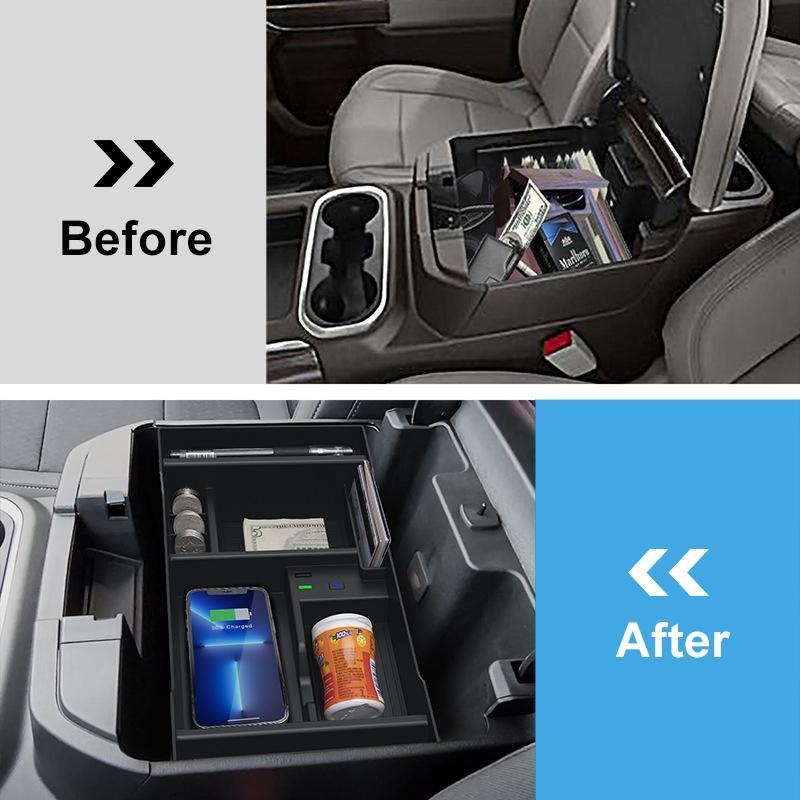 15 Watt Wireless Charger For Chevrolet Silverado 2019 To 2022 Qi Standard