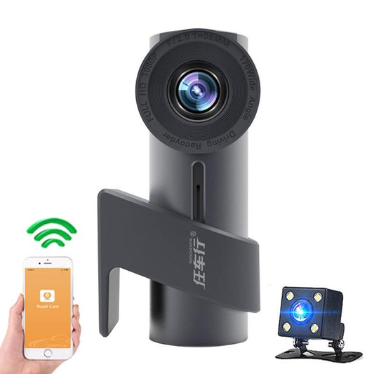 Ar Wifi Dual Camera Hidden 360 Degree Rotation Car Driving Recorder