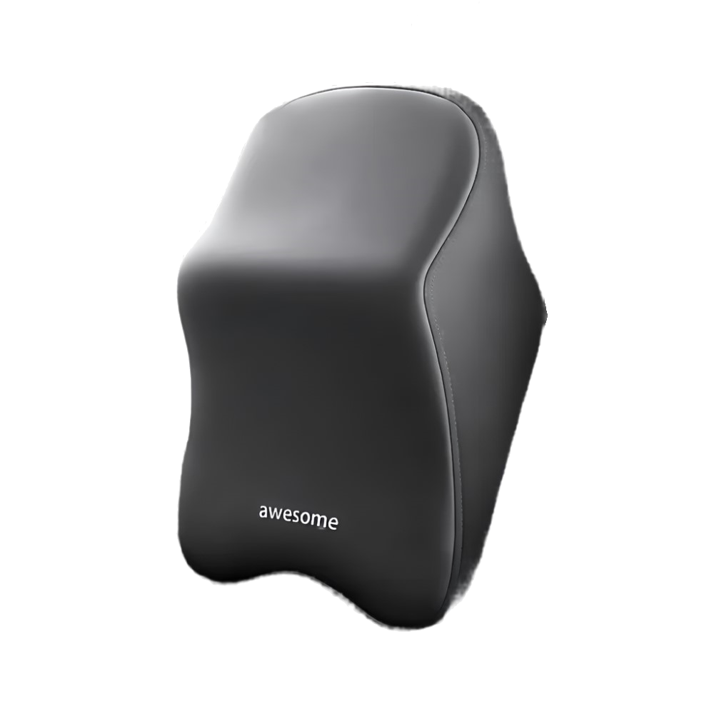 Car Lumbar Back Support Memory Foam Soft Headrest Neck Pillow Cushion