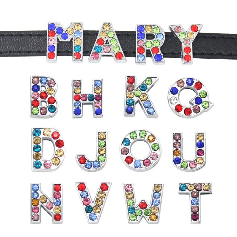 1 Sets of Veile Studios Colorful Letters Daddys Girl Choker Necklace Custom Collar Fashion Jewellery