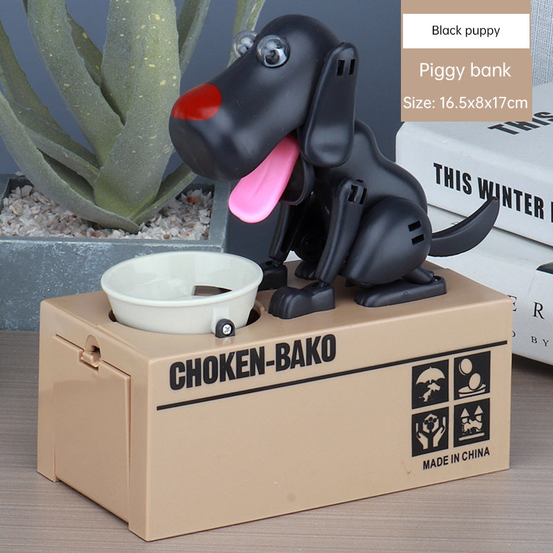 Automated Plastic Coin Bank In Panda/Cat Shape Electronic Deposit Savings For Kids Great Gift