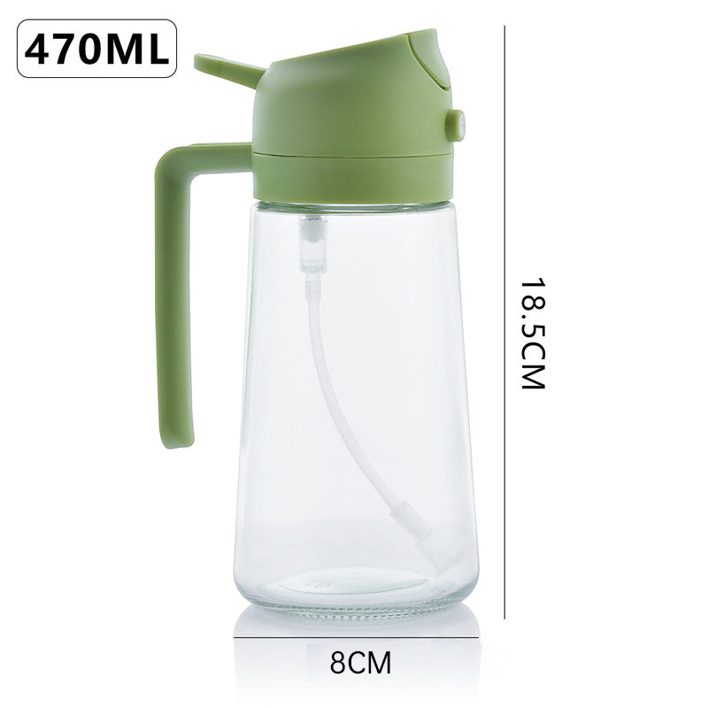 2 In 1 Kitchen Olive Oil Dispenser Sprayer Grilling & Picnic Tools