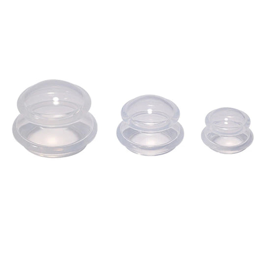 Silicone Cupping Set Suction Cups Vacuum Jars Therapy Slimming Body Face Massage Anti Cellulite Weight Loss