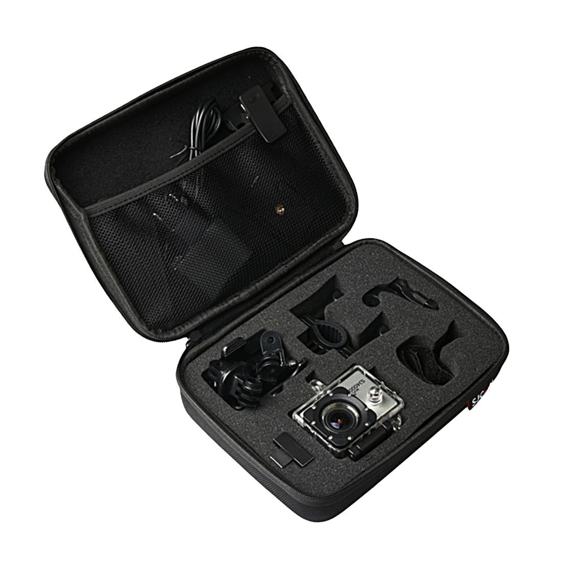 Shockproof Camera Bag For Sjcam And Selfie Stick Portable Storage Case