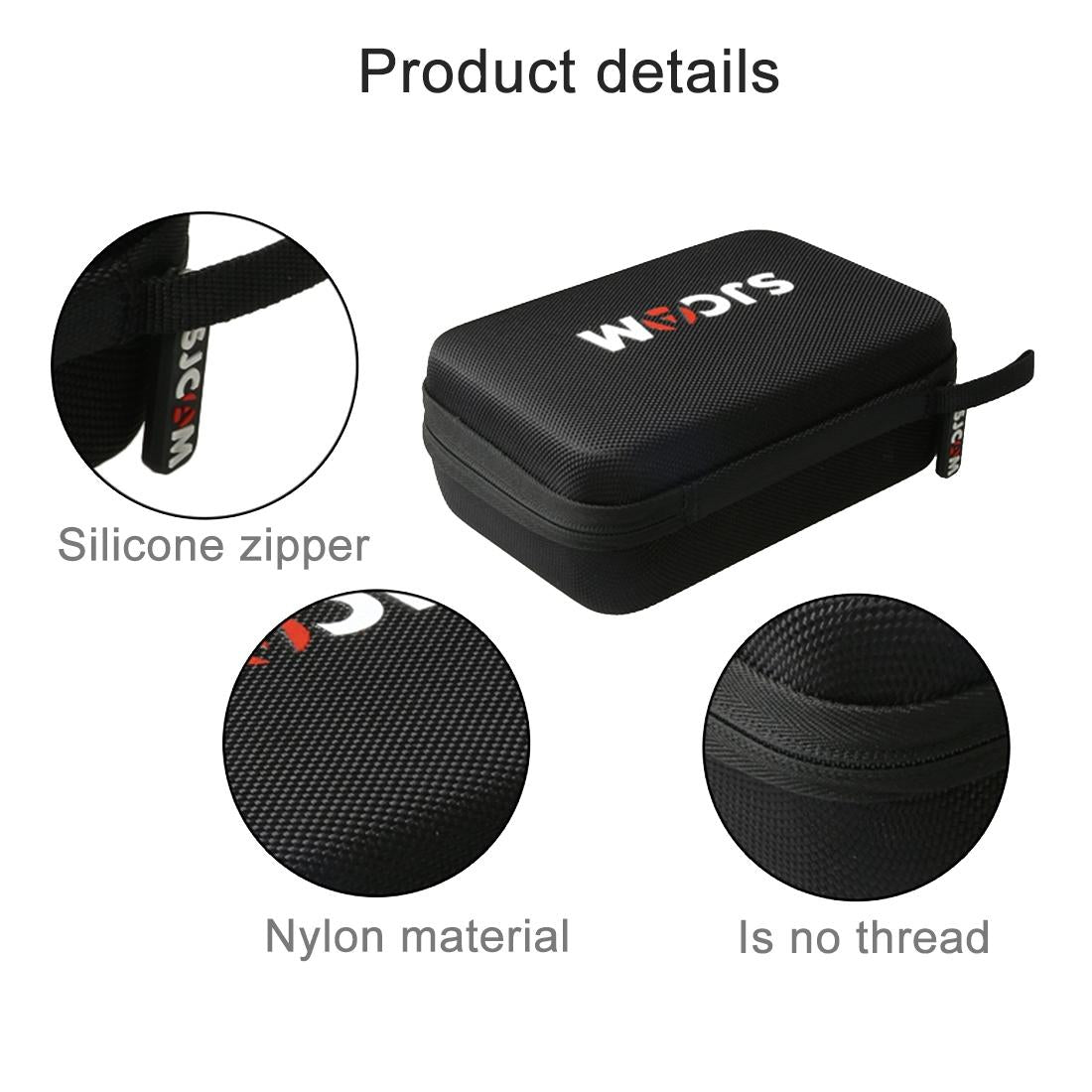Shockproof Camera Bag For Sjcam And Selfie Stick Portable Storage Case