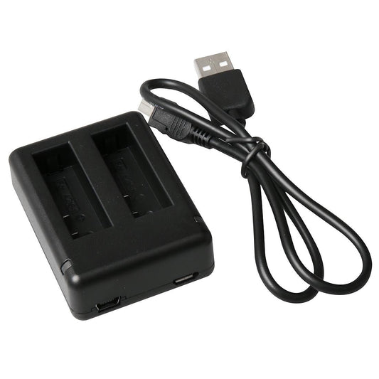 Usb Dual Battery Charger For Xiaomi Xiaoyi Ii 4K Camera Efficient Charging Solution
