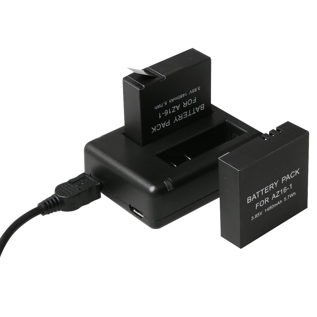Usb Dual Battery Charger For Xiaomi Xiaoyi Ii 4K Camera Efficient Charging Solution