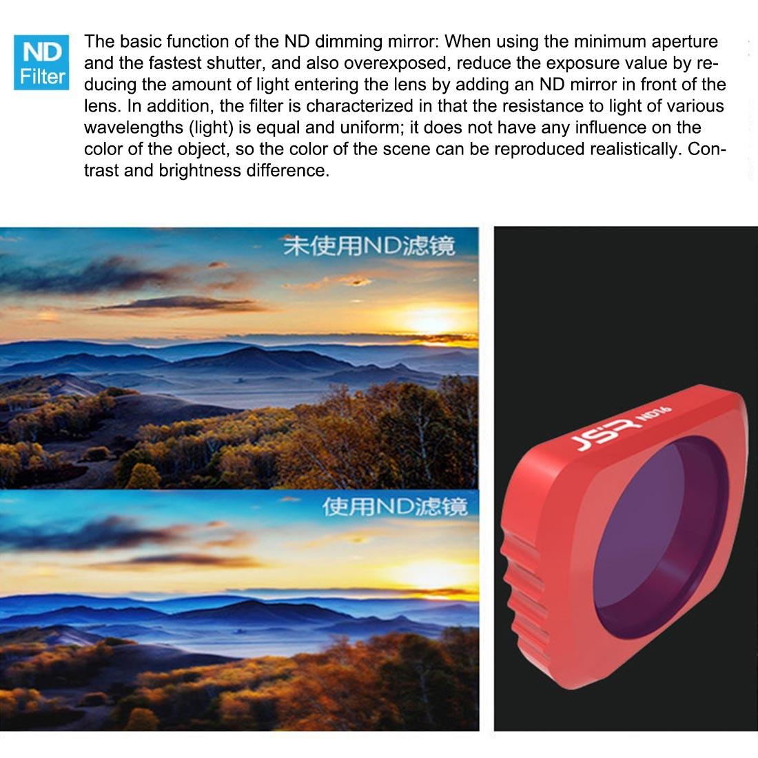 Nd8 Lens Filter For Dji Pocket Hd Camera Precision Light Control Accessory