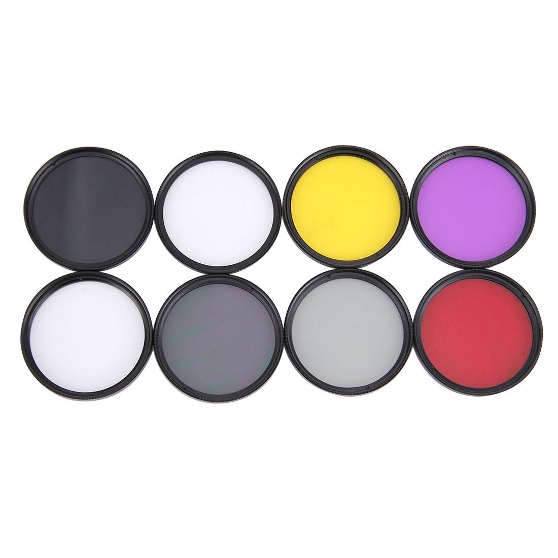 Fifty Two Millimetre Professional Lens Filter Set For Action Cameras