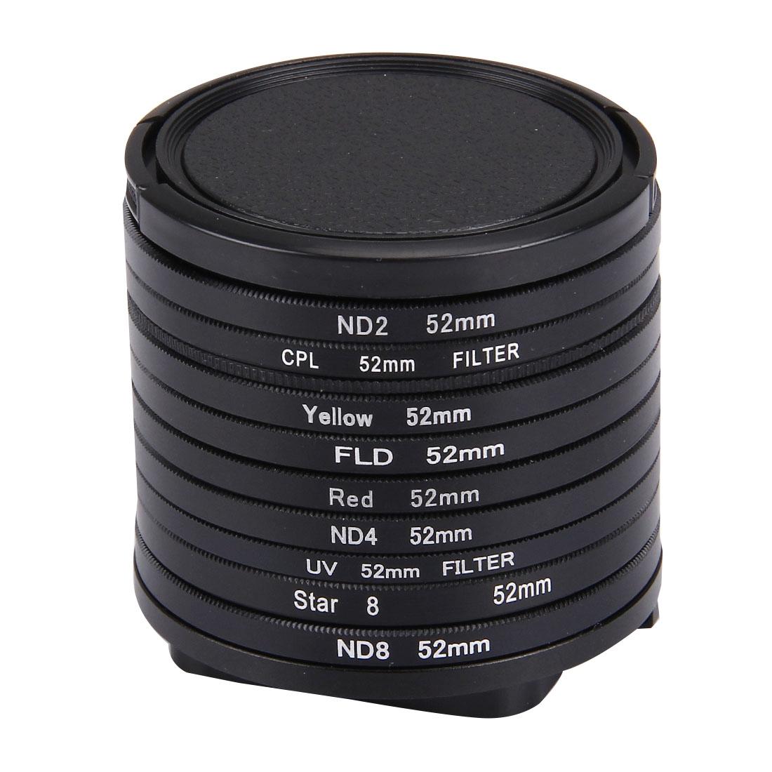 Fifty Two Millimetre Professional Lens Filter Set For Action Cameras