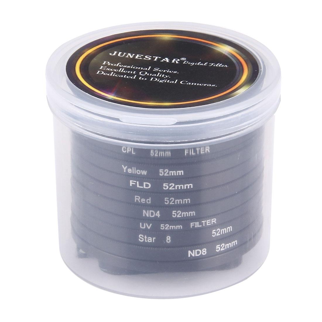 Fifty Two Millimetre Professional Lens Filter Set For Action Cameras