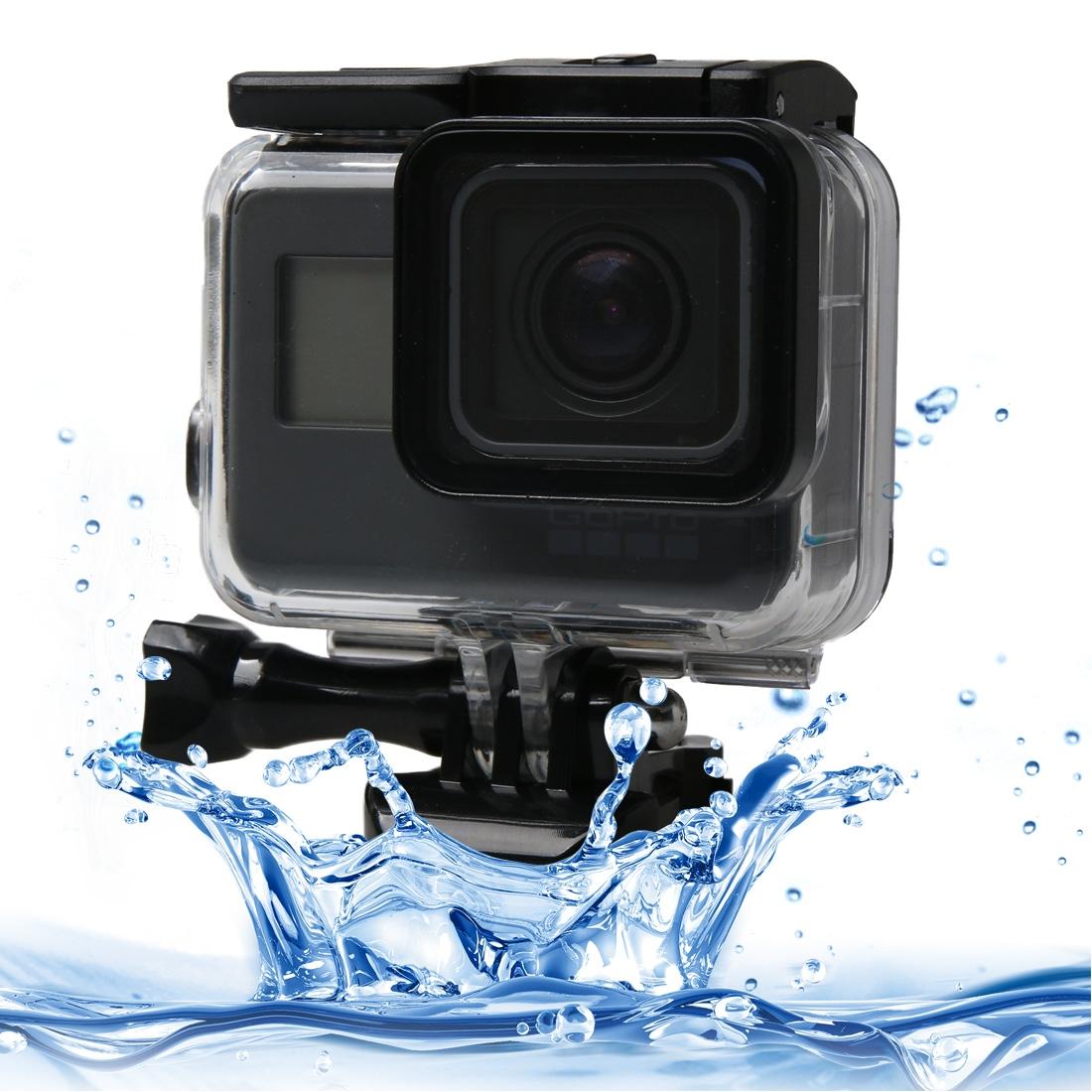 60M Waterproof Diving Case For Gopro Hero6 5 With Touch Screen Back Door Filter