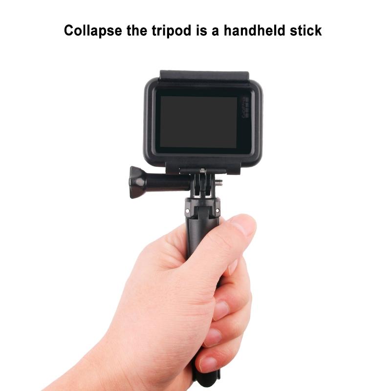 Universal Tripod Bracket For Action Cameras And Mobile Phones Up To 6.8 Inches