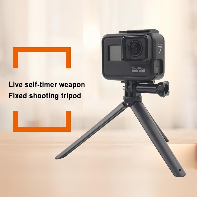 Universal Tripod Bracket For Action Cameras And Mobile Phones Up To 6.8 Inches