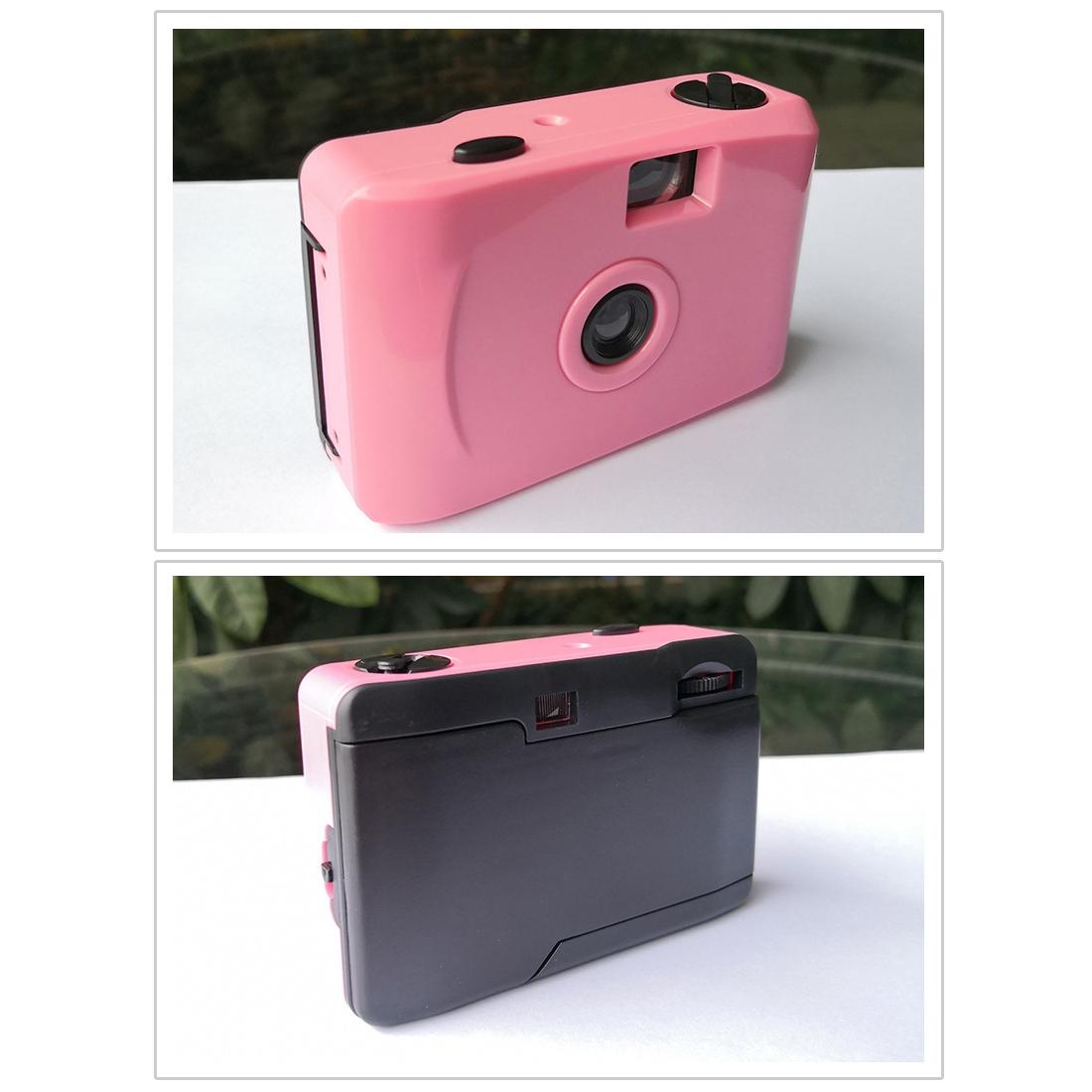Retro Film Camera For Children Waterproof Five Metres Flowers Pattern