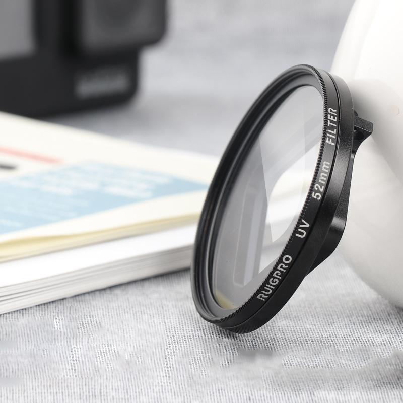52Mm Professional Filter Set For Gopro Hero 7 / 6 With Adapter And Lens Cap