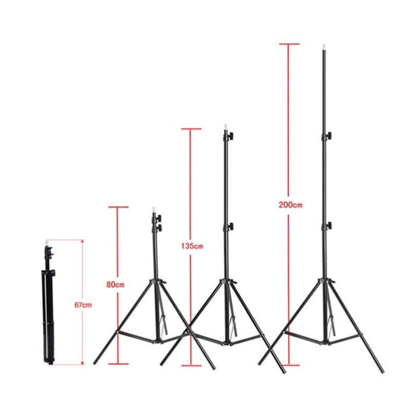 Single Light Softbox Set With Tripod And Arm Jib For Studio Flash Equipment